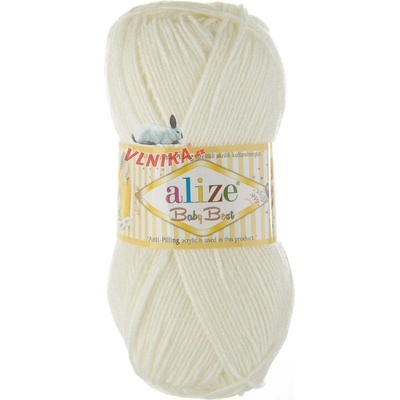 Alize Příze Baby Best Varianta: 450 smetanová