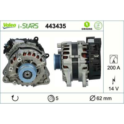 Generátor startéru VALEO 443435