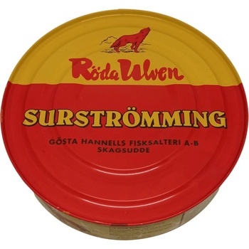 Surströmming Röda Ulven Originale 2x300g – Aringhe Fermentate Svedesi – Sfida Garantita