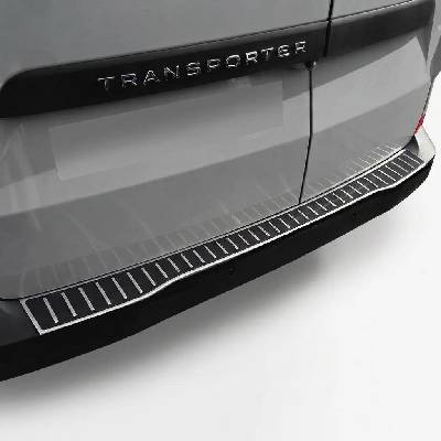 Omtec Nerezový karbónový kryt hornej hrany zadného nárazníka VW T7 Transporter 2024+, F. Tourneo Custom - VAN V710 2023+