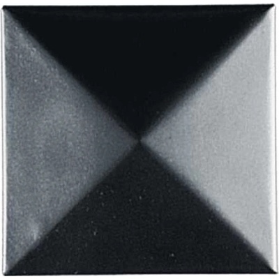 Ocelová čtvercová krytka na sloupek 40x40mm