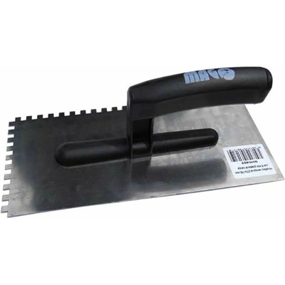 Hladítko nerezové 270x130 mm zub 10mm plastová rukojeť MAGG NH0405