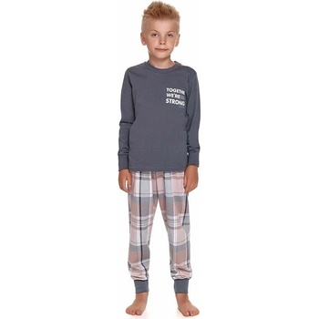 Chlapecké pyžamo Together tm.šedá