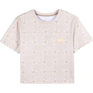 Oxbow Дамска тениска Oxbow Women's Darts Crop Top T-shirt - Tan (916-5659-0112)