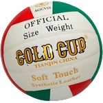Shantou General Toy Co. , Ltd Топка волейбол кожена gold cup