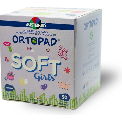 Ortopad Dětské okluzory Soft holky 50 ks Junior