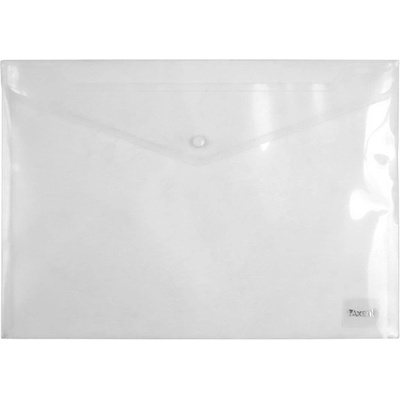 Папка джоб с копче Axent А4+ Прозрачен (1303079-00-1402-27)