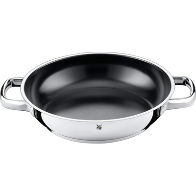 WMF Durado serving pan 24 cm, stainless steel pan induction, non-stick coating, suitable for all types of stoves, energy saving, ceramic coating, energy saving, oven safe up to 260 degrees - 748346021