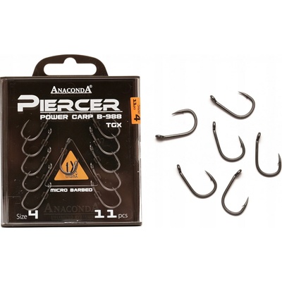 Anaconda Piercer Power Carp B-988 TGX s Protihrotem vel.8 11 ks