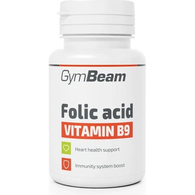 GymBeam Kyselina listová Vitamín B9 90 tabliet