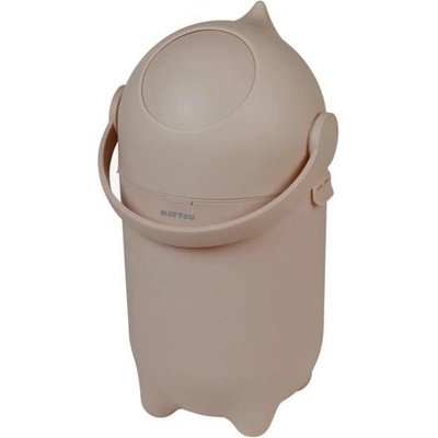 Nattou Koš na pleny Dropy Taupe 27 cm – Zboží Mobilmania