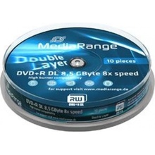 MediaRange DVD+R 8,5GB 8x, 10ks