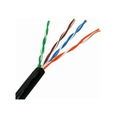 Aisens UTP категория 6 твърд мрежови кабел Aisens A133-0212 Черен 100 m