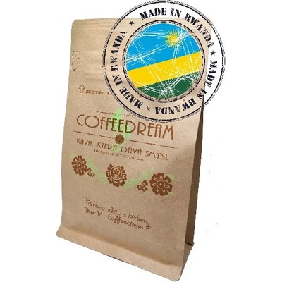COFFEEDREAM RWANDA SHYIRA Scr. 15+ Hrubé mletí frenchpress filtrovaná káva 250 g