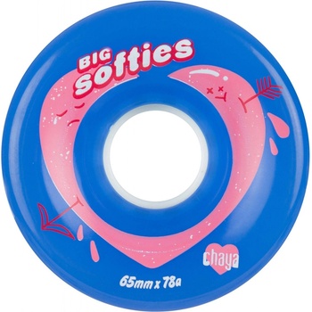 Powerslide Chaya Big Softies Clear 65mm 78A 4 ks