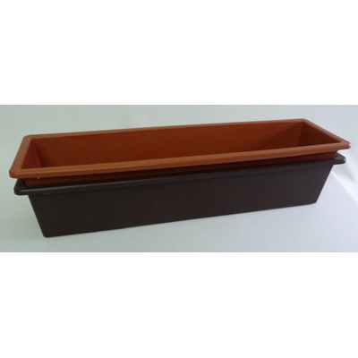 TMX Truhlík hladký 60 cm hnědý
