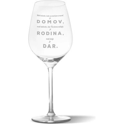 Sablio Pohár na víno Domov 5 490 ml