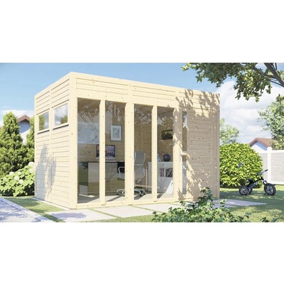 Bertilo Cubo 3 Office 336 x 234 cm přírodní – Zboží Mobilmania