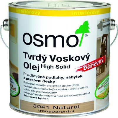 Osmo 3041 Tvrdý voskový olej Efekt 0,125 l Natural – Zboží Mobilmania