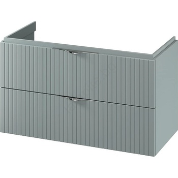 Cersanit S1015-012 - Подвесен шкаф под мивка за баня TIRSO 100x45 cm, цвят мента (CS0222)