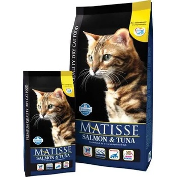 Farmina Matisse Salmon & Tuna - Пълноценна храна за зрели котки със сьомга и риба тон, 400 гр