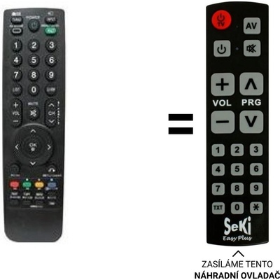 Dálkový ovladač Senior LG 42LH3000-ZA – Hledejceny.cz