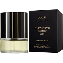 N.C.P Olfactives 705 Leather & Oud parfémovaná voda unisex 50 ml