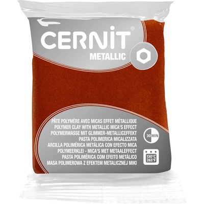 Cernit Polymer Clay Metallic Полимерна глина Bronze 56 g (CE0870056058C)