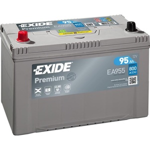 Exide Premium 12V 95Ah 800A left+ (EA955)