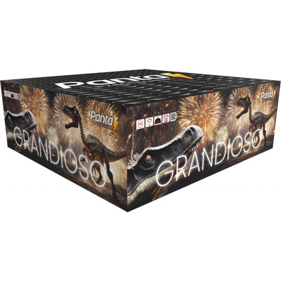 Kompaktní ohňostroj Grandioso 252 ran 20,25 mm