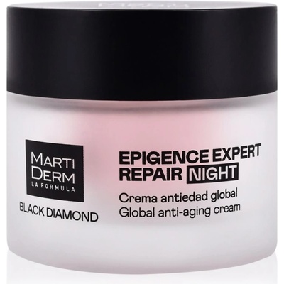 MartiDerm Black Diamond Epigence Expert Repair Night нощен крем против бръчки пълнещ 50ml