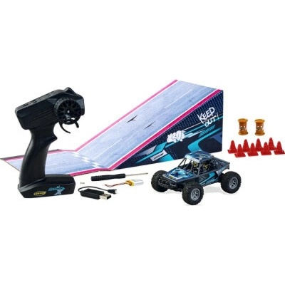 Carson RC Buggy Deemon X RTR 2WD 2,4GHz černo/modrý 1:32