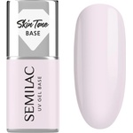 Semilac UV Gel Base Skin Tone Base основен лак за нокти с гел цвят Natural Pink 7ml
