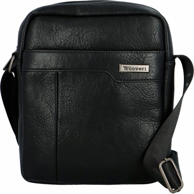 Coveri pánská Crossbody taška Zaviar černá