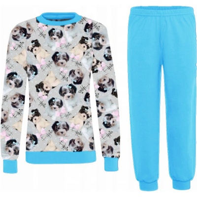 Jaks pyžamo pejsek modré