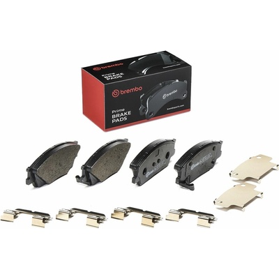 Sada brzdových platničiek kotúčovej brzdy BREMBO PRIME LINE P 30 126