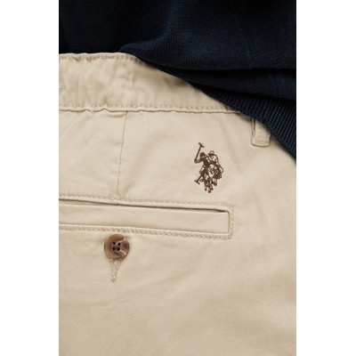 U. S. Polo Assn. къс панталон мъжки от памук USPA COMFORT WAIST CLASSIC CHINO (MUP4696)