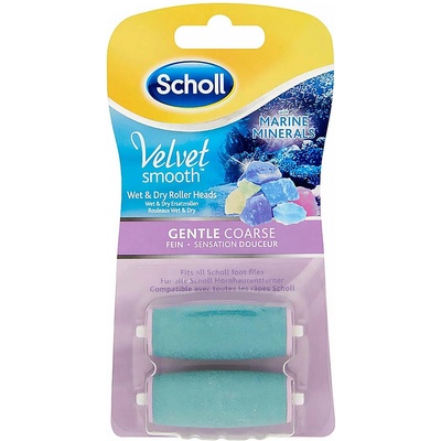 Scholl Velvet Smooth Wet & Dry hrubá 2 ks – Zboží Mobilmania