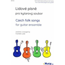 Lidové písně pro kytarový soubor