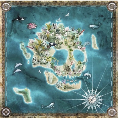 IAX5-0024 Fototapeta vliesová Skull Island rozměry 250x250 cm