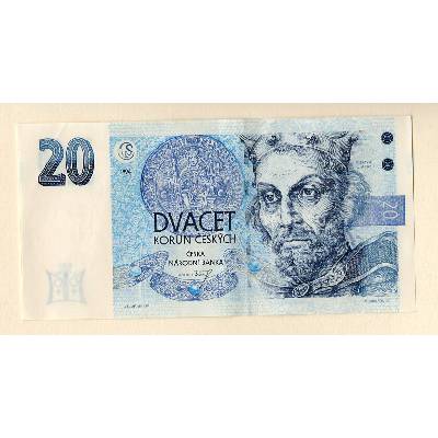 Česká republika – 20 korun 1994 S. A
