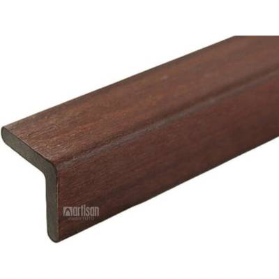 WPC Zakončovací lišta "L" Dřevoplus Profi LITE 40x40x2000, Walnut