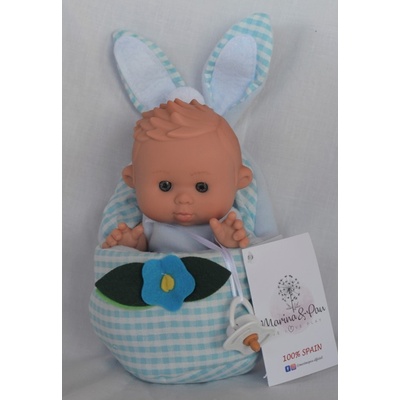 Marina & Pau chlapeček Luky ve velikonočním vajíčku Nenotin Nenotin Easter 21 cm