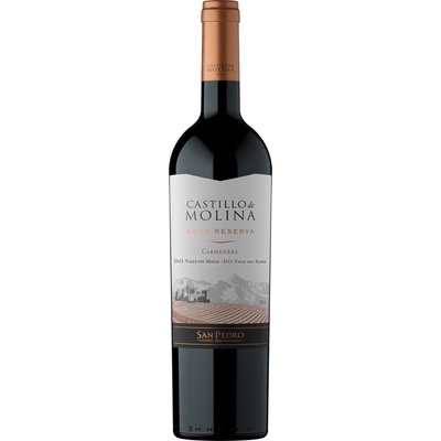 Castillo de Molina Carmenére Gran Reserva červené suché 14,3% 0,75 l (holá láhev)