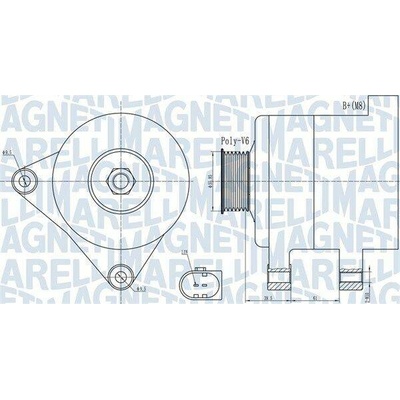 generátor MAGNETI MARELLI MQA2011