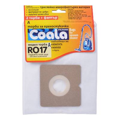 ТОРБИ ЗА ПРАХОСМУКАЧКА coala ТОРБ. ЗА ПРАХ. toni ro17-a coa 3 БР (3800091807406)