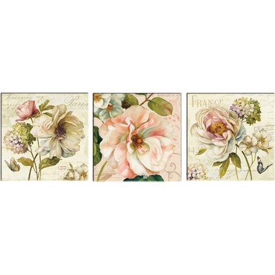 Vavien Artwork Vintage Flowers obraz barevná