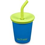 Klean Kanteen Детска чаша Klean kanteen Kid's Steel Cup with Straw Lid Mug - Super Sonic - размер 296 ml (532-3521-0311)