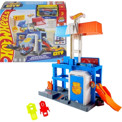 Hot Wheels City Downtown Police Tower