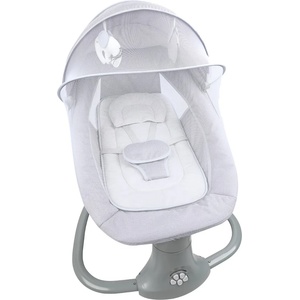 KikkaBoo Електрическа люлка Kikkaboo - Winks, Grey Melange (31005010038)